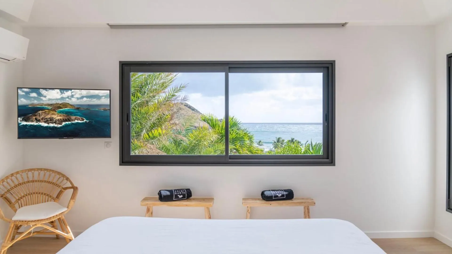 Oceanview Villa with Heated Pool Toiny