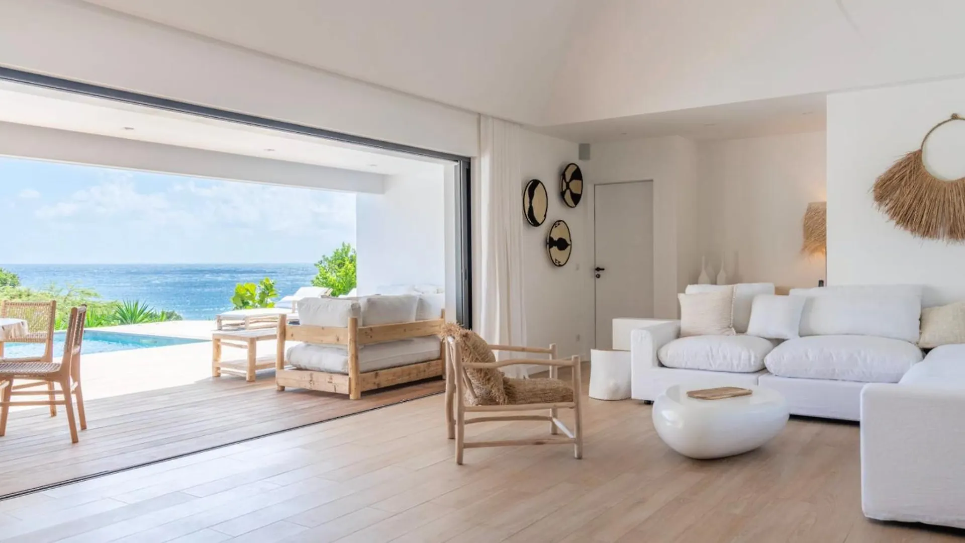 Oceanview Villa with Heated Pool Toiny